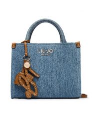 Liu Jo Torebka AA6192 T377A Niebieski. Niebieskie torebki do ręki damskie Liu Jo, bez wzorów, z materiału, bez dodatków. Za 599.99 zł.