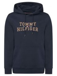 Tommy Hilfiger Bluza Icon Intechno MW0MW42528 Granatowy Regular Fit. Niebieskie bluzy męskie Tommy Hilfiger, m, bez wzorów, z bawełny, bez kaptura. Za 699.99 zł.