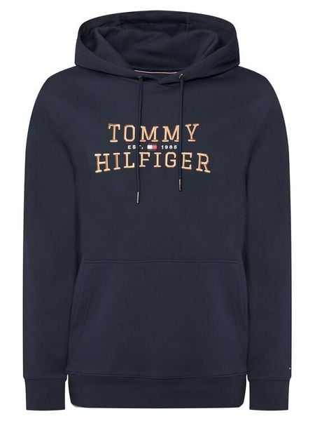 Tommy Hilfiger Bluza Icon Intechno MW0MW42528 Granatowy Regular Fit. Niebieskie bluzy męskie Tommy Hilfiger, m, bez wzorów, z bawełny, bez kaptura. Za 699.99 zł.