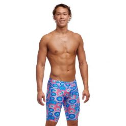 Jammery pływackie męskie Funky Trunks Training Jammers. Czerwone kąpielówki męskie FUNKY TRUNKS, m, bez wzorów, do pływania. Za 169.99 zł.