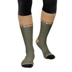 Skarpety snowboardowe Siroko Fuji Olive Green. Zielone skarpety damskie SIROKO, bez wzorów. Za 63.00 zł.