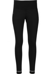 Damskie legginsy termiczne wiatroszczelne Elite Lab Run X2. Czarne legginsy sportowe damskie ELITE LAB, l, bez wzorów, z materiału, z podwyższonym stanem, do biegania. Za 248.50 zł.