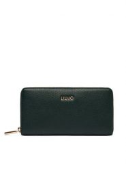 Liu Jo Portfel AF6170 E1019 Zielony. Zielone portfele damskie Liu Jo, bez wzorów, ze skóry. Za 249.99 zł.