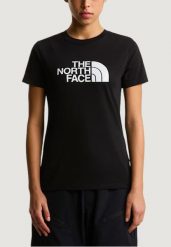 Koszulka crop top Kobieta THE NORTH FACE W EVOLUTION HALF DOME SLIM SHORT SLEEVE. Czarne koszulki sportowe damskie The North Face, s, bez wzorów, z bawełny, bez kołnierzyka, bez ramiączek. Za 182.85 zł.