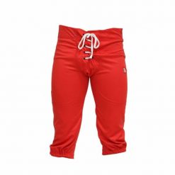 Spodnie do futbolu amerykańskiego, mecz FP-2 Czerwone. Czerwone krótkie spodenki sportowe męskie BARNETT, xl, bez wzorów, do piłki nożnej. Za 128.00 zł.