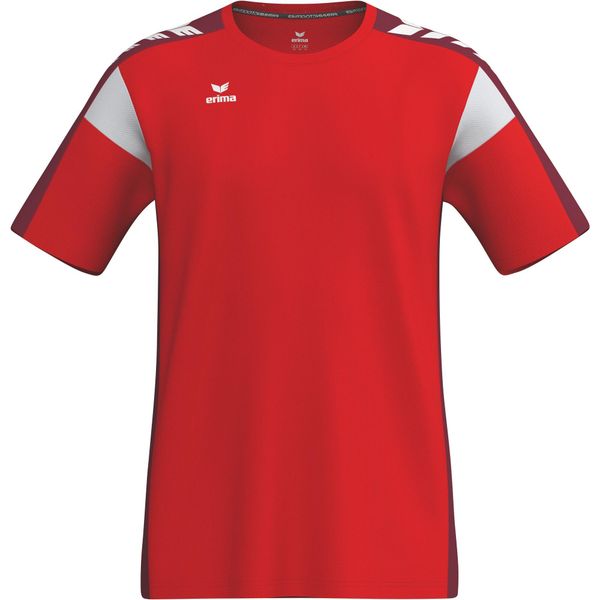 Koszulka Erima Celebrate 125 Function Red Junior. Czarne koszulki sportowe damskie Erima, bez wzorów, z materiału, bez kołnierzyka, bez ramiączek, na fitness i siłownię. Za 248.99 zł.