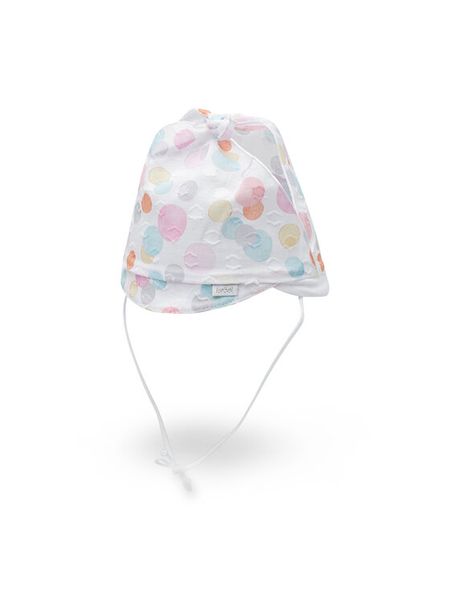 Broel Czapka Diki WB2364902BRG-007 Biały. Białe buty zimowe dziewczęce Broel, bez wzorów, z materiału. Za 59.99 zł.