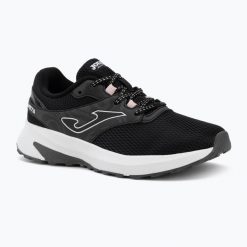 Buty do biegania damskie Joma Meta Lady. Czarne obuwie sportowe damskie Joma, bez wzorów, z gumy, do biegania. Za 219.99 zł.