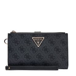 Portfel Guess. Szare portfele damskie Guess, z aplikacjami. Za 289.99 zł.