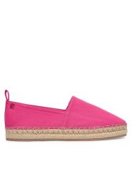 Calvin Klein Espadryle Tessa HW0HW02931 Różowy. Czerwone espadryle damskie Calvin Klein, bez wzorów, z materiału, bez obcasa, bez zapięcia. Za 329.99 zł.