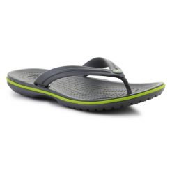 Japonki Crocs Crocband Flip 11033-0A1 szare. Szare klapki męskie . Za 271.50 zł.