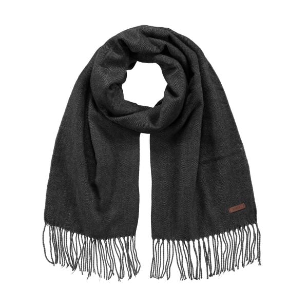 Szalik Barts Soho. Czarne szaliki męskie Barts, bez wzorów, z materiału. Za 154.00 zł.