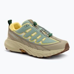 Buty do biegania męskie Merrell Agility Peak 5 Trek SE. Zielone buty sportowe męskie Merrell, bez zapięcia, do biegania. Za 399.99 zł.