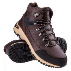 Buty Hi-Tec Leknes Mid Ag V M 92800442420 brązowe. Brązowe trekkingi męskie . Za 603.75 zł.