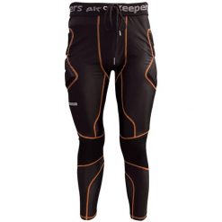 Spodnie bramkarskie Elite II GK Long Trouser Junior 4KEEPERS. Czarne spodnie sportowe męskie 4KEEPERS, l, bez wzorów, z materiału, do piłki nożnej. Za 301.13 zł.