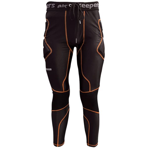 Spodnie bramkarskie Elite II GK Long Trouser Junior 4KEEPERS. Czarne spodnie sportowe męskie 4KEEPERS, m, bez wzorów, z materiału, do piłki nożnej. Za 301.13 zł.