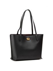 Coach Torebka Pbbl Willow Tote C0689 Czarny. Czarne torebki do ręki damskie Coach, bez wzorów, ze skóry, bez dodatków. Za 1,739.00 zł.