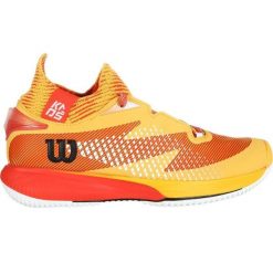 Buty tenisowe męskie Wilson Kaos Rapide SFT. Brązowe buty sportowe męskie Wilson, bez zapięcia, tenisowe. Za 522.00 zł.