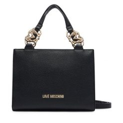 Torebka LOVE MOSCHINO. Czarne torebki do ręki damskie Love Moschino, bez wzorów, klasyczne, bez dodatków. Za 949.99 zł.