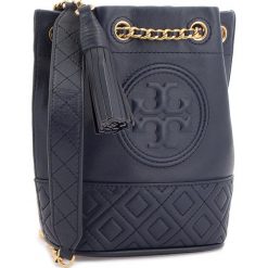 Torebka TORY BURCH - Fleming Mini Bucket Bag 49321 Royal Navy 403. Torebki do ręki damskie marki Tory Burch. W wyprzedaży za 1,059.00 zł.