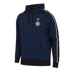 Bluza dla dorosłych z kapturem - Dorosły - Inter Mediolan All Over - Czarny. Czarne bluzy męskie COPA FOOTBALL, bez wzorów, z kapturem. Za 421.96 zł.