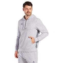 Hoodie Erima Essential Team. Szare bluzy męskie Erima, m, bez wzorów, z kapturem. Za 224.50 zł.