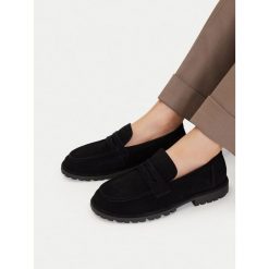 Loafersy Badura. Czarne mokasyny damskie Badura. Za 249.99 zł.