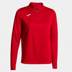 Bluza do biegania damska Joma Running night. Czerwone bluzy sportowe damskie Joma, m, bez wzorów, bez kaptura, do biegania. Za 99.99 zł.