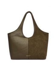 MICHAEL Michael Kors Torebka 30T6G51T3S Zielony. Zielone torebki do ręki damskie MICHAEL Michael Kors, bez wzorów, ze skóry, bez dodatków. Za 1,469.00 zł.