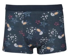 Bokserki Obcisłe, Granatowe w Gwiazdki, Bawełniane, Majtki z Elastanem -ALTIES. Niebieskie bokserki męskie Alties, m, bez wzorów, z bawełny. Za 35.00 zł.