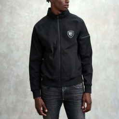 Kurtka BLAUER NELSON Czarny. Czarne kurtki męskie Blauer, xl, bez wzorów, z tkaniny, bez kaptura. Za 508.99 zł.