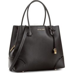 Torebka MICHAEL MICHAEL KORS - Mercer Corner 30H7GZ5T7A Black. Czarne torebki do ręki damskie MICHAEL Michael Kors, ze skóry. Za 1,529.00 zł.