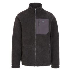 Męska Bluza Polarowa Buck. Szare bluzy męskie Trespass, na zimę, m, bez wzorów, z polaru, bez kaptura. Za 158.99 zł.