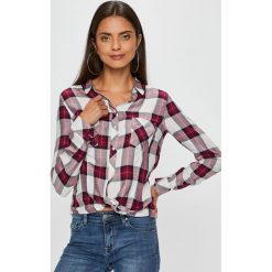 Tally Weijl - Koszula. Szare koszule damskie TALLY WEIJL, w kratkę, z tkaniny, casualowe, z długim rękawem. Za 69.90 zł.