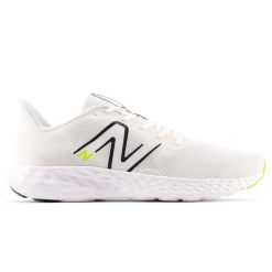 Buty męskie New Balance 411 v3 M4117SF – białe. Białe buty sportowe męskie New Balance, bez zapięcia, do biegania. Za 229.99 zł.