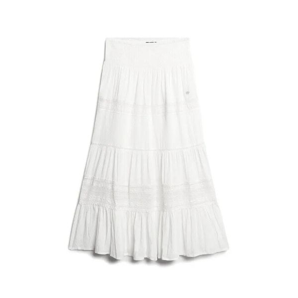 Spódnica damska Superdry Ibiza Maxi. Czarne spódnice damskie Superdry., na lato, m, bez wzorów, prążkowane, eleganckie, maxi, dopasowane. Za 398.95 zł.