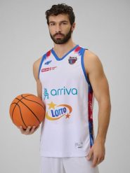 4F Koszulka meczowa replika domowa z sezonu 2025/26 męska 4F x Twarde Pierniki - biała XL. Białe koszulki sportowe męskie 4f, m, bez wzorów, z materiału, bez kołnierzyka, bez ramiączek, do koszykówki. Za 219.99 zł.