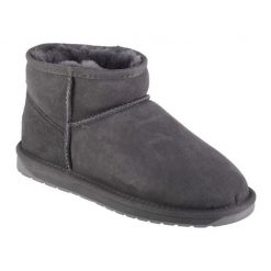 Buty Emu Australia Stinger Micro W10937-CHAR szare. Szare śniegowce i trapery damskie z gumy. Za 750.77 zł.
