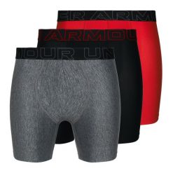 Bokserki termoaktywne Under Armour Performance Tech 6 in 3-Pack Boxerjock. Bielizna termoaktywna męska Under Armour, bez zapięcia, na fitness i siłownię. Za 151.99 zł.