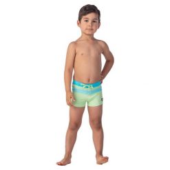 Spodenki Kąpielowe Dla Dzieci Tahu. Niebieskie spodenki dla dziewczynek AQUAWAVE, bez wzorów, sportowe. Za 75.99 zł.