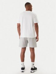 Reebok Komplet t-shirt i spodenki Baz RK25609CCM Szary Regular Fit. Szare krótkie spodenki sportowe męskie Reebok, m, bez wzorów, z bawełny. Za 179.99 zł.
