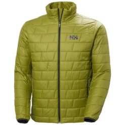 Kurtka puchowa Helly Hansen Lifaloft. Zielone kurtki męskie Helly Hansen, m, bez wzorów, z materiału, klasyczne, bez kaptura. Za 857.00 zł.