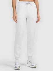 4f Spodnie damskie 4F CAS F1659 chłodny jasny szary melanż 4FWMM00TTROF1659 27M M. Szare spodnie sportowe damskie 4f, m, bez wzorów. Za 129.98 zł.