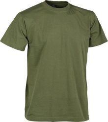 Helikon-Tex t-shirt Helikon cotton US green XXL. Zielone t-shirty męskie HELIKON-TEX, m, bez wzorów, bez kołnierzyka. Za 49.90 zł.