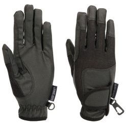 Rękawice jeździeckie Harry's Horse TopGrip Mesh. Czarne rękawiczki dziecięce HARRYS HORSE, bez wzorów, z meshu. Za 135.50 zł.