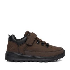 Sneakersy Kappa. Brązowe trampki i tenisówki chłopięce Kappa, bez wzorów, bez zapięcia. Za 149.99 zł.