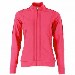 Damska bluza dresowa zapinana na zamek Reece Australia Cleve Stretch Fit. Czerwone bluzy damskie REECE, xs, bez wzorów, z dresówki, bez kaptura. Za 296.05 zł.