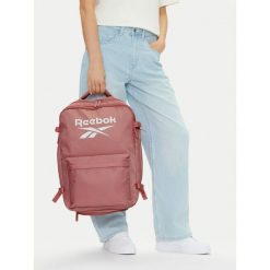 Plecak Reebok. Czerwone plecaki damskie Reebok, bez wzorów, sportowe. Za 219.99 zł.