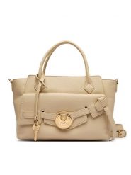 LOVE MOSCHINO Torebka JC4277PP0PKS0129 Kremowy. Białe torebki do ręki damskie Love Moschino, bez wzorów, ze skóry, bez dodatków. Za 1,029.00 zł.