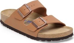 Birkenstock męskie sandały ARIZONA BS 1019067 GINGER BROWN (szerokość standardowa) 41. Brązowe klapki męskie Birkenstock, bez zapięcia. Za 673.23 zł.